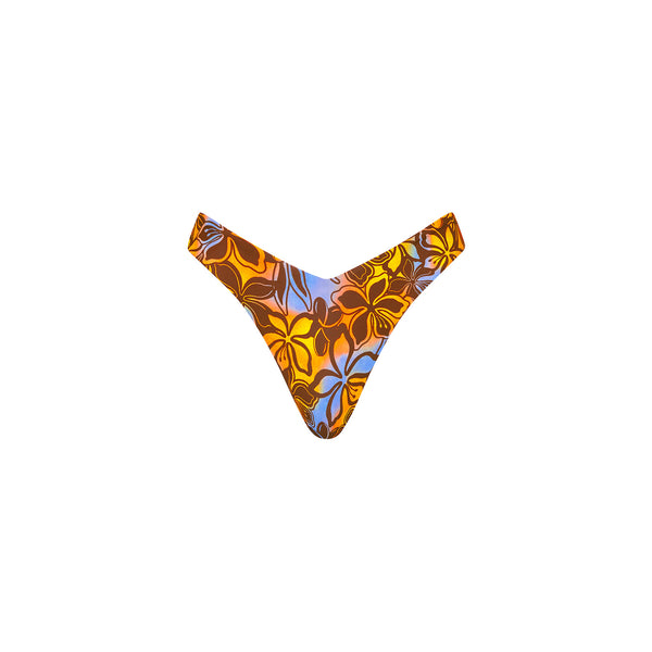 kulani kinis Y Cheeky Bikini Bottom - Frangipani Fizz