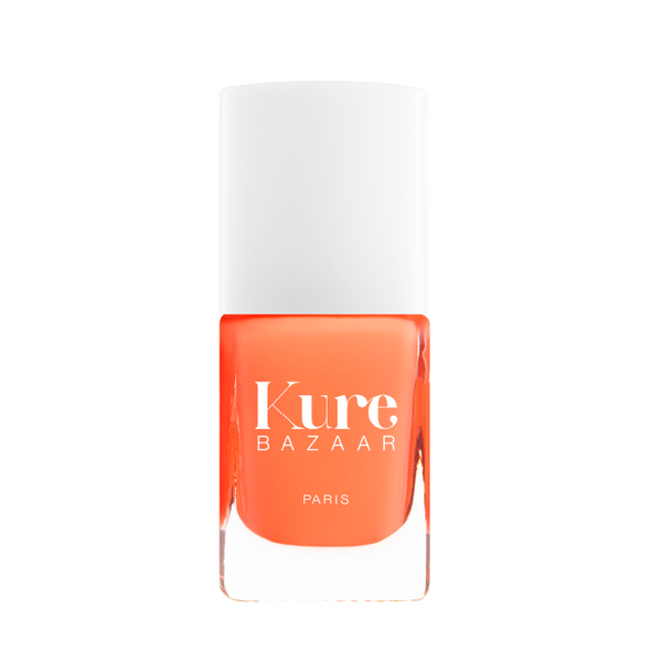 kure bazaar Bikini & Co by Kure Bazaar Non-Toxic Nail Polish in Pastel Orange Coral