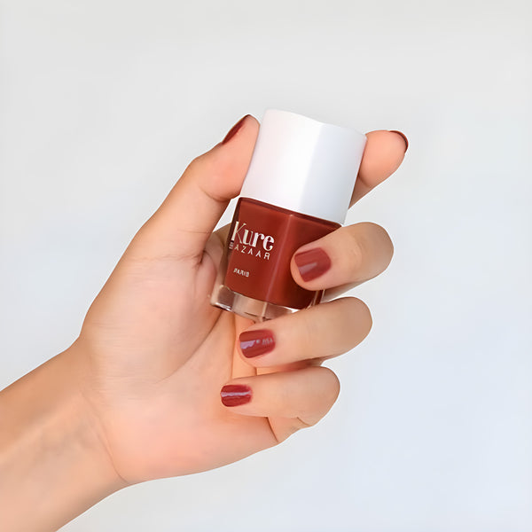 Kure Bazaar Blush By Kure Bazaar Non-Toxic Nail Polish In Brown-Rose Elegance