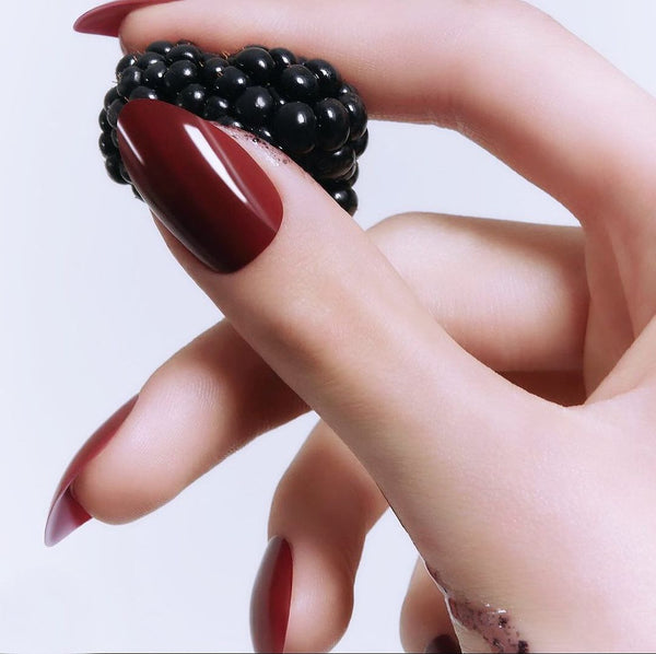 Kure Bazaar Cherie By Kure Bazaar Non-Toxic Nail Polish In Black Cherry