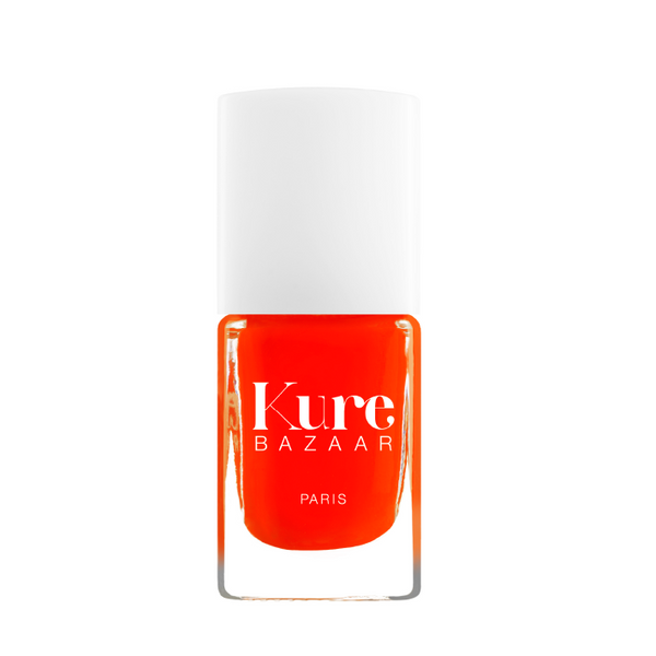 kure bazaar Juicy by Kure Bazaar Non-Toxic Red-Orange Nail Polish