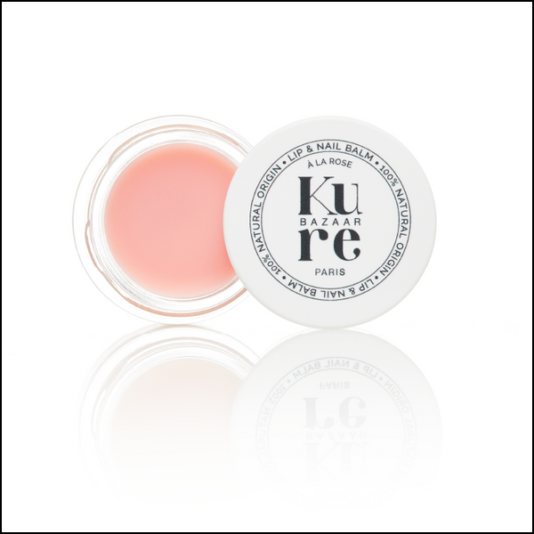 kure bazaar Kure Bazaar Rose Lip & Nail Balm 100% Natural Lip Balm