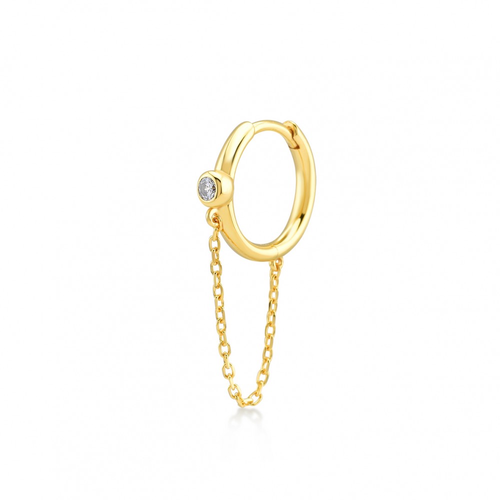 kurshuni Alice Sterling Silver Earring (Sold INDIVIDUALLY)