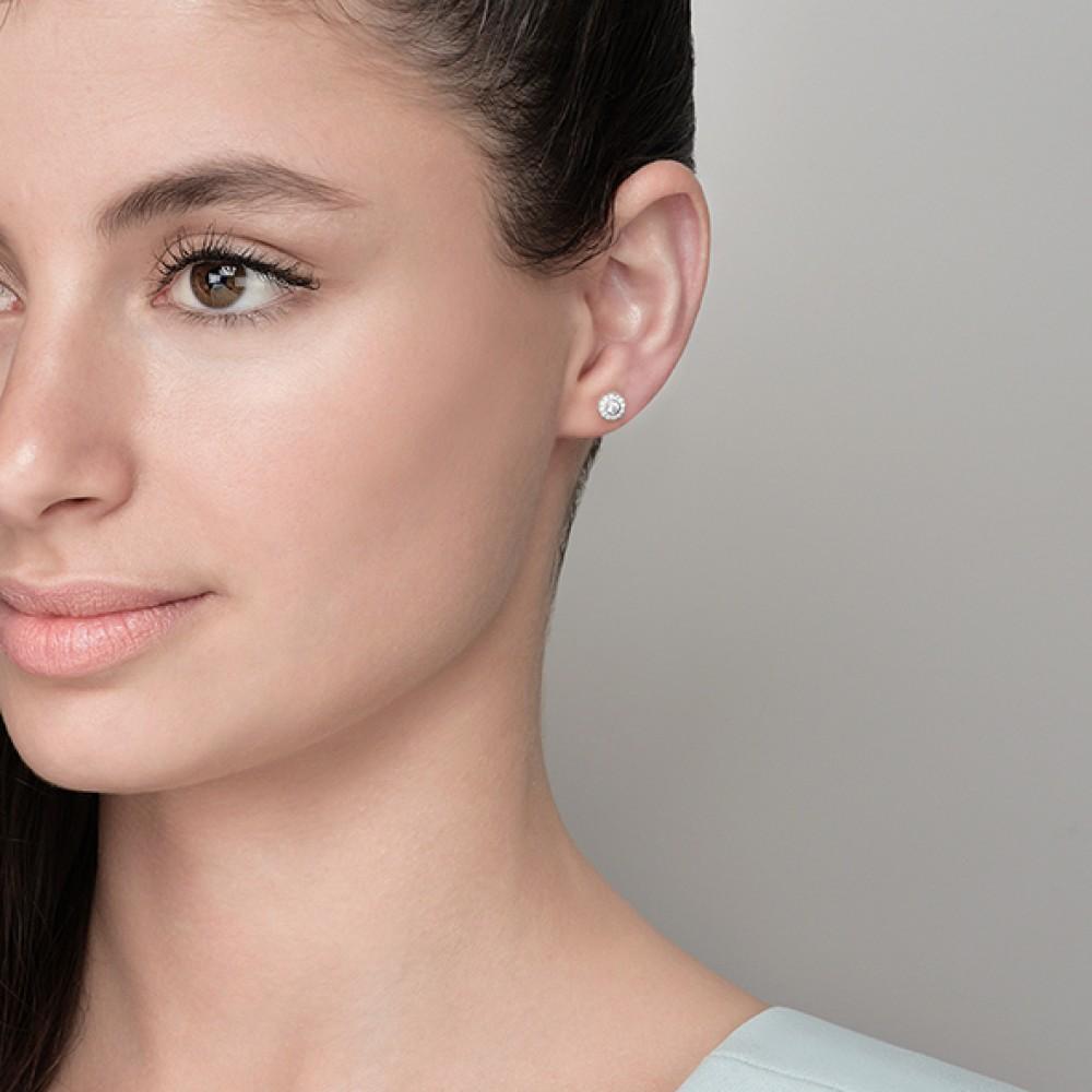 Kurshuni Anturage Sterling Silver Earring (Sold INDIVIDUALLY)