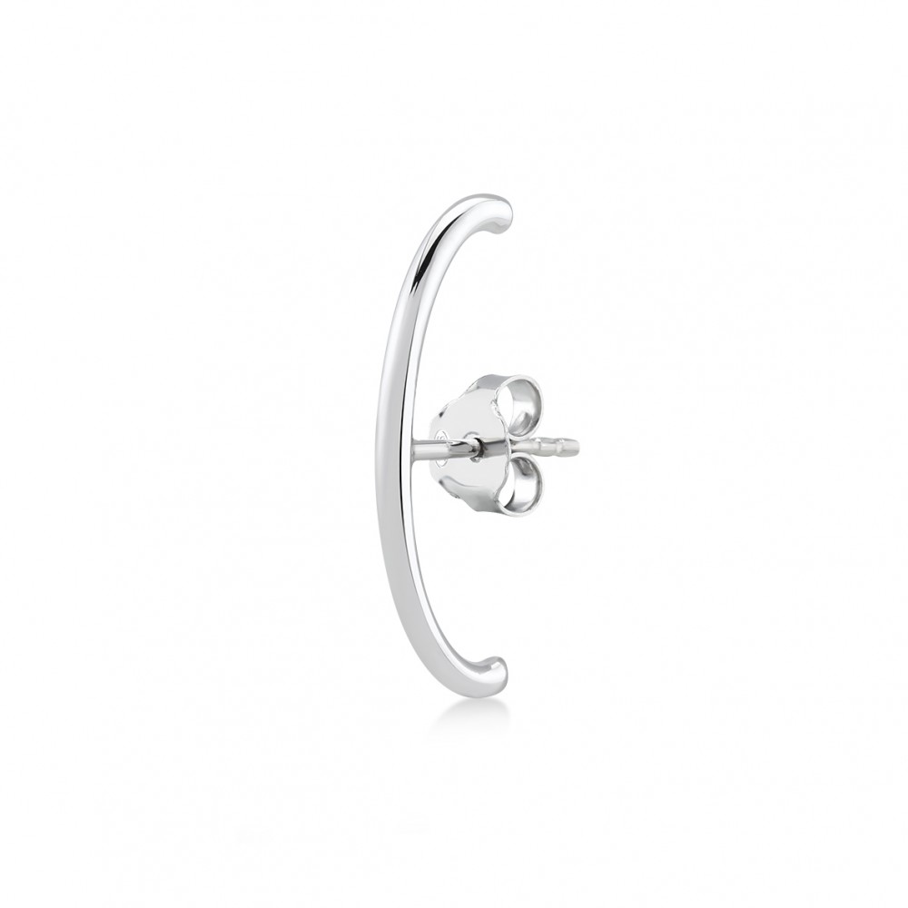 kurshuni Basic Suspender Sterling Silver Earring (Sold INDIVIDUALLY)