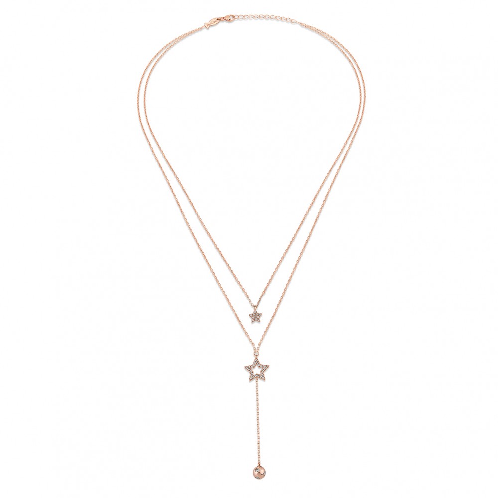 kurshuni Altair(Duo) Sterling Silver Necklace