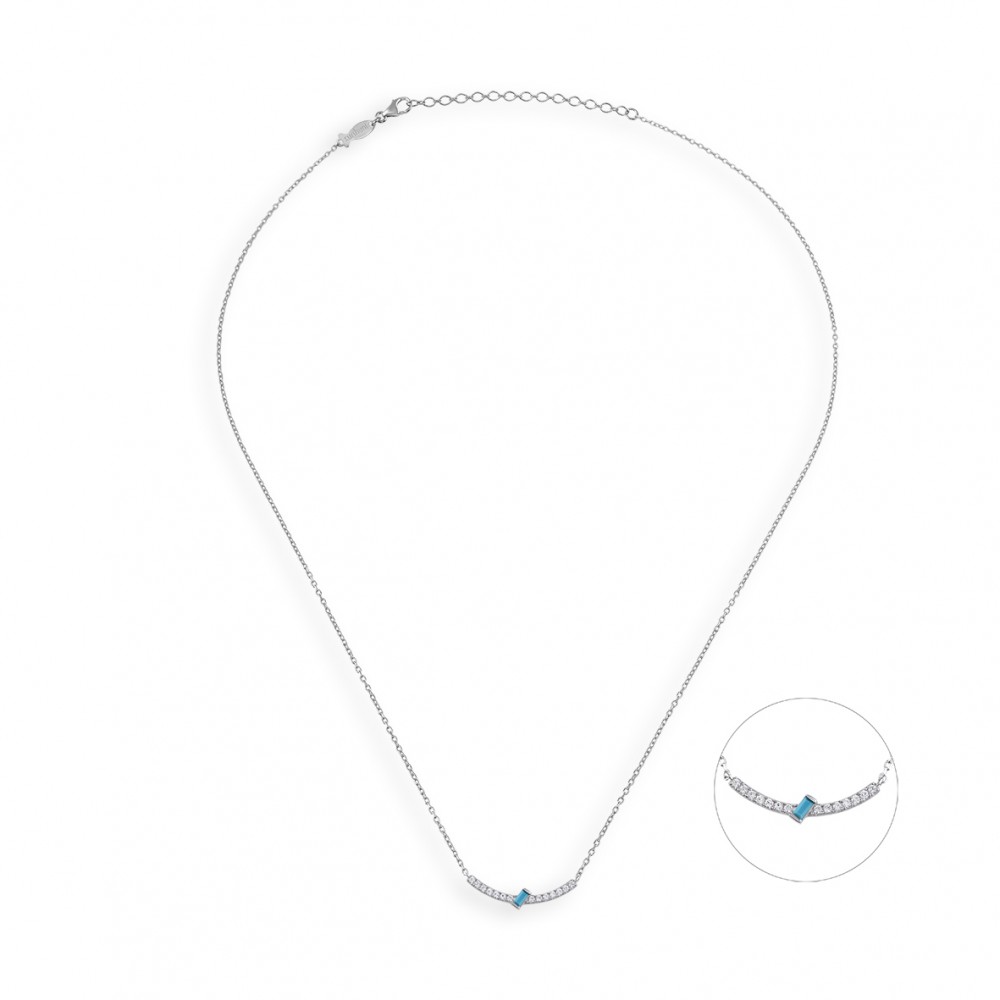 kurshuni Always With Me Sterling Silver Necklace