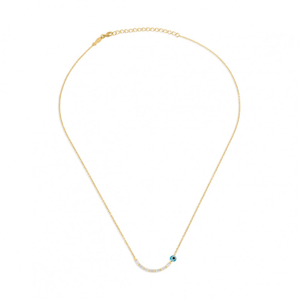 kurshuni Arc Sterling Silver Necklace