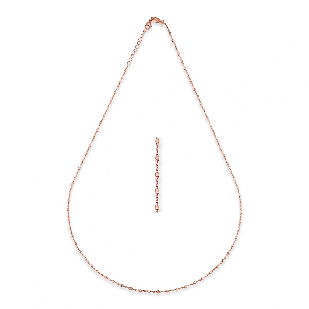 kurshuni Cubi Luminosi Sterling Silver Chain