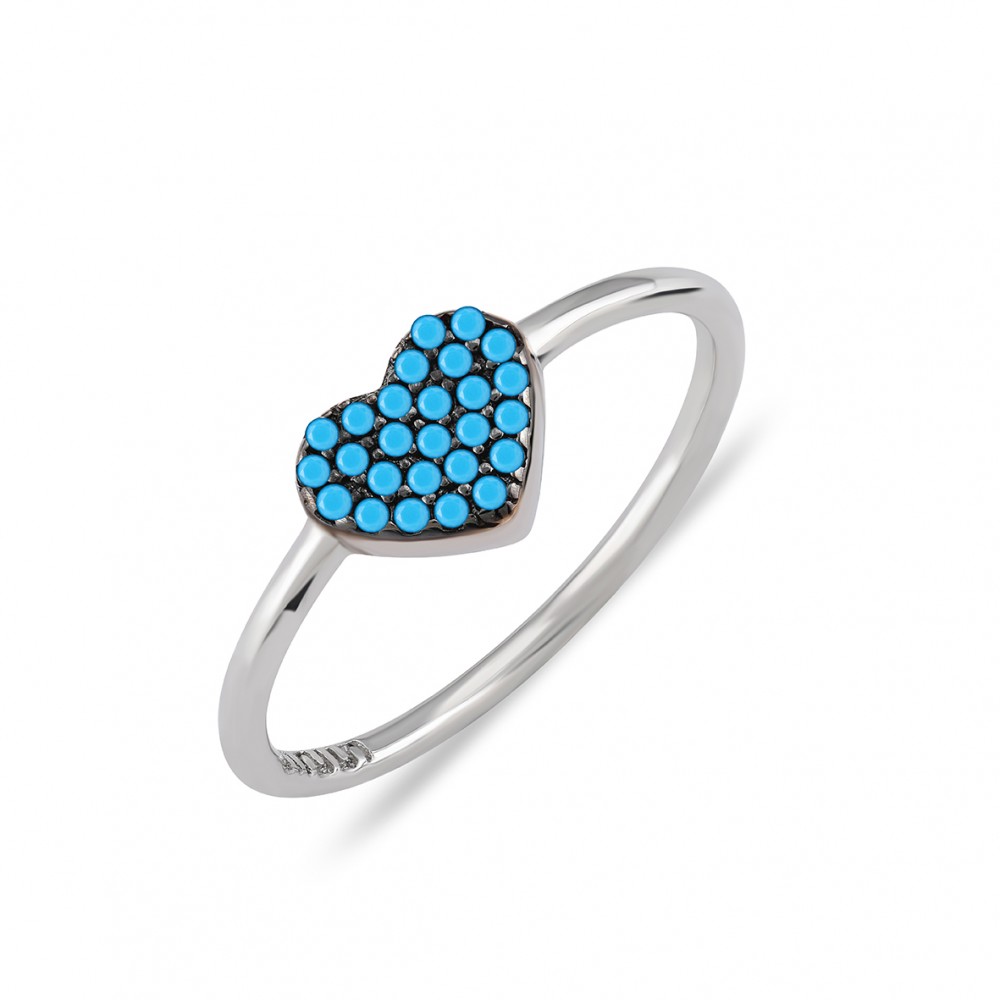 kurshuni Cuore Sterling Silver Ring