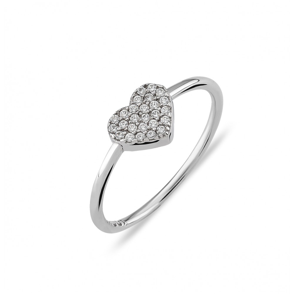 kurshuni Cuore Sterling Silver Ring