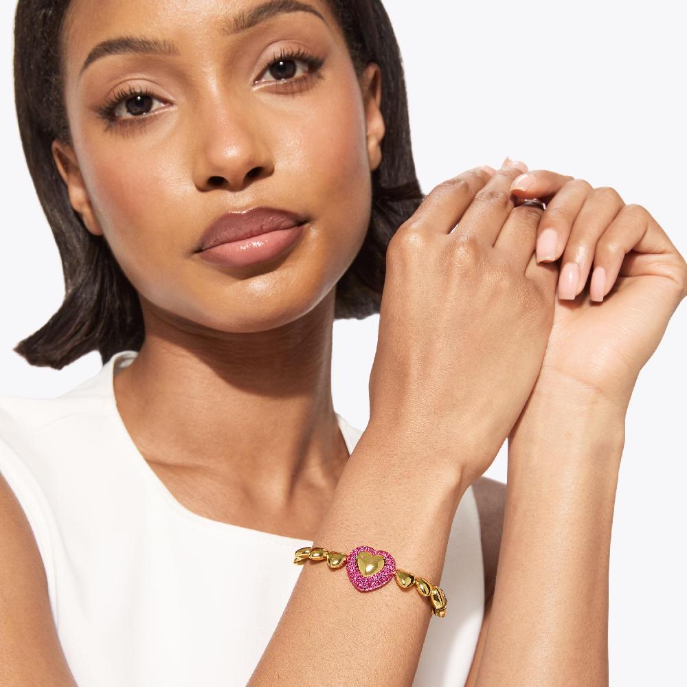 Kurt Geiger Beaded Heart Bracelet