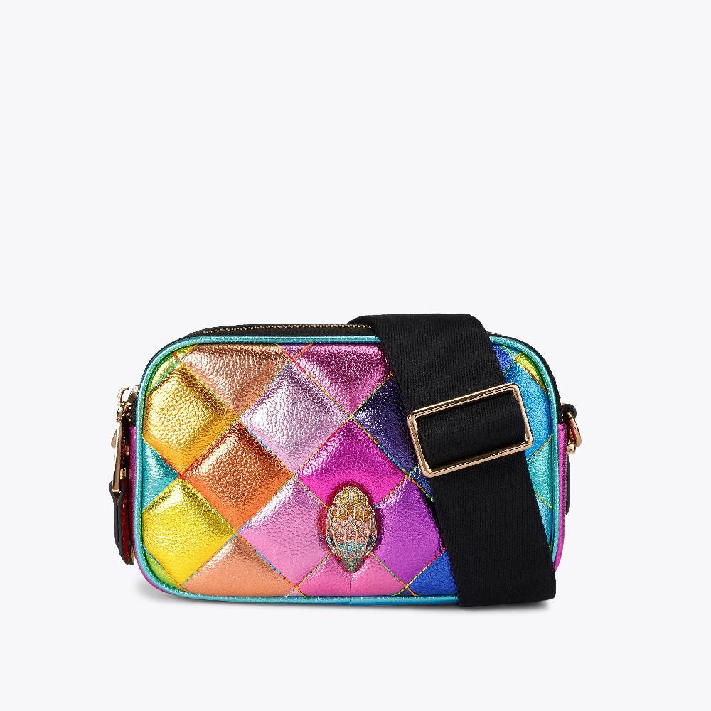 kurt geiger dual zip kensington camera bag