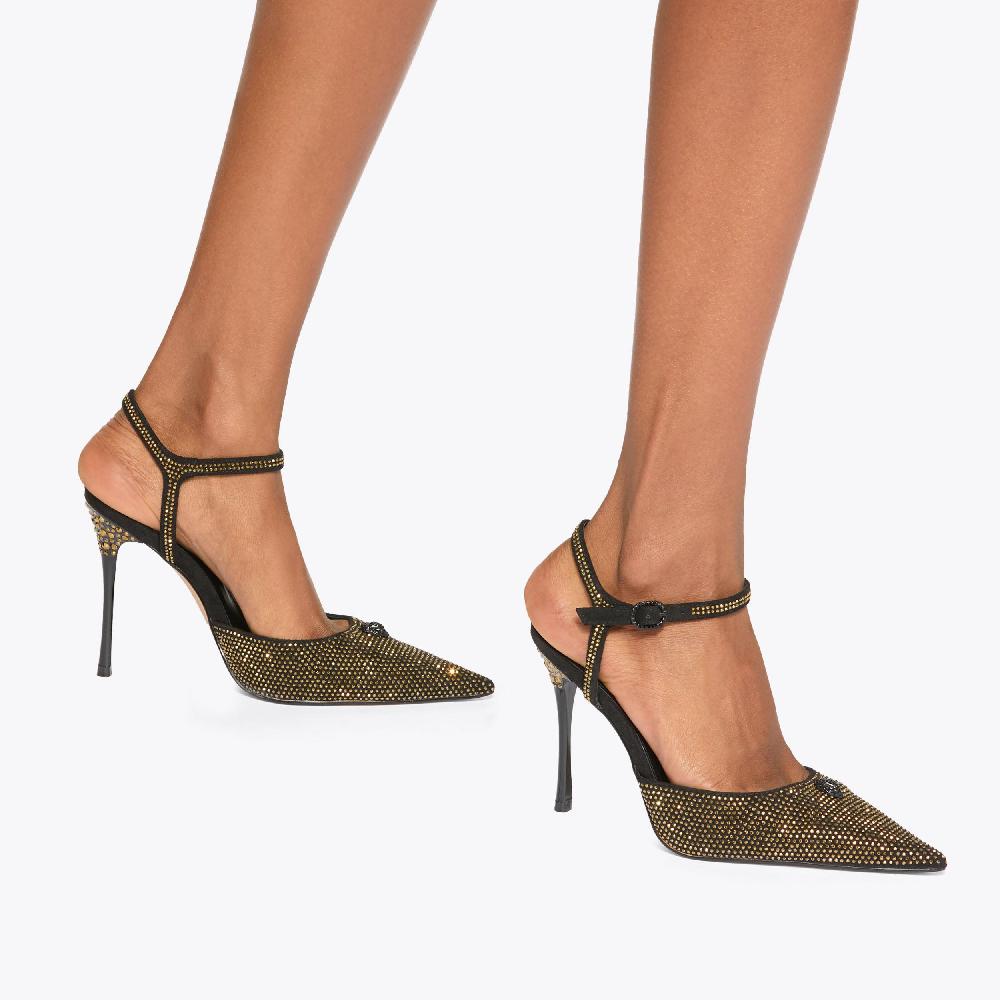 Kurt Geiger Eagle Point Ankle Strap Heel