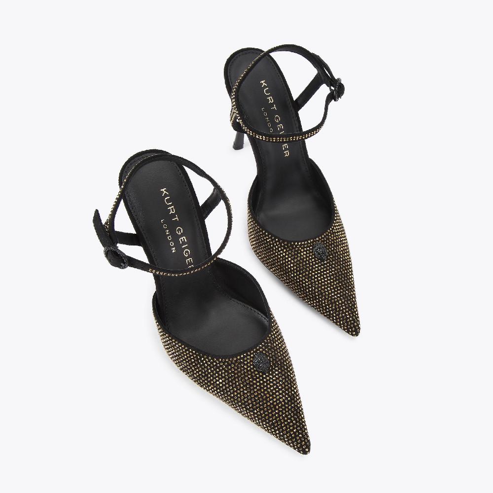 Kurt Geiger Eagle Point Ankle Strap Heel