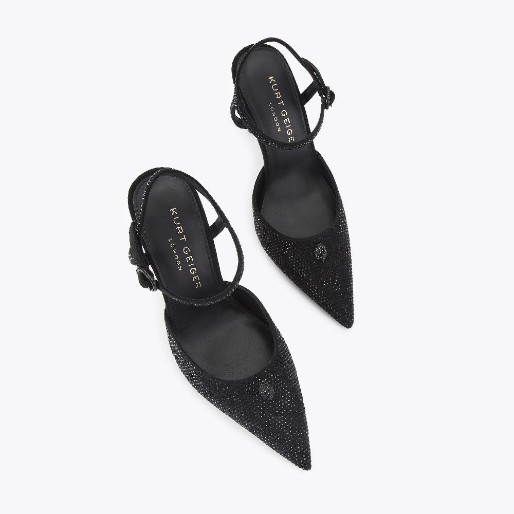 Kurt Geiger Eagle Point Ankle Strap Heel