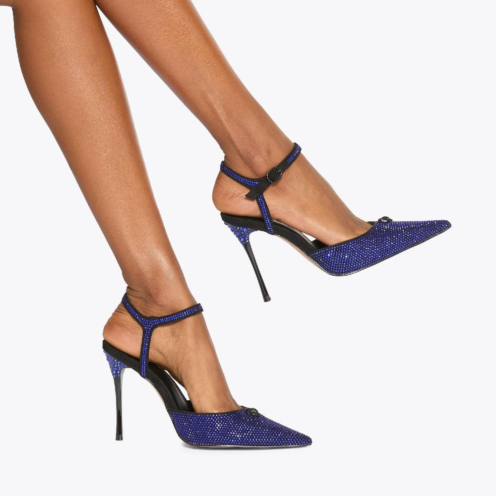 Kurt Geiger Eagle Point Ankle Strap Heel