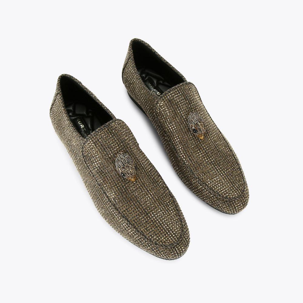 Kurt Geiger Hugh Eagle Herringbone Loafer