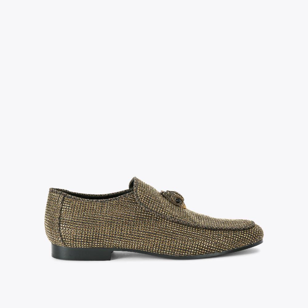 kurt geiger hugh eagle herringbone loafer