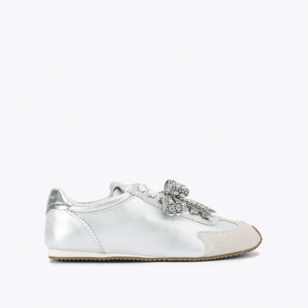 kurt geiger islington bow sneaker