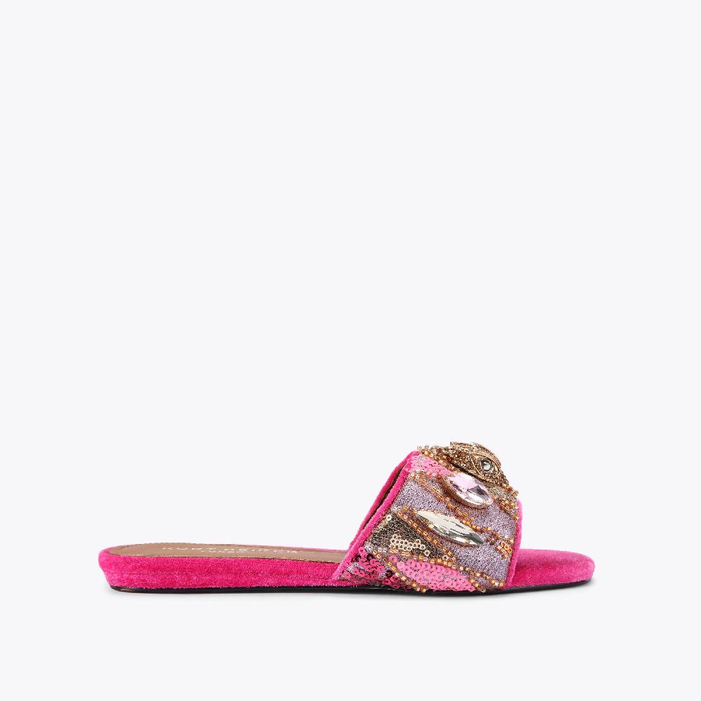 kurt geiger kensington flat sandal