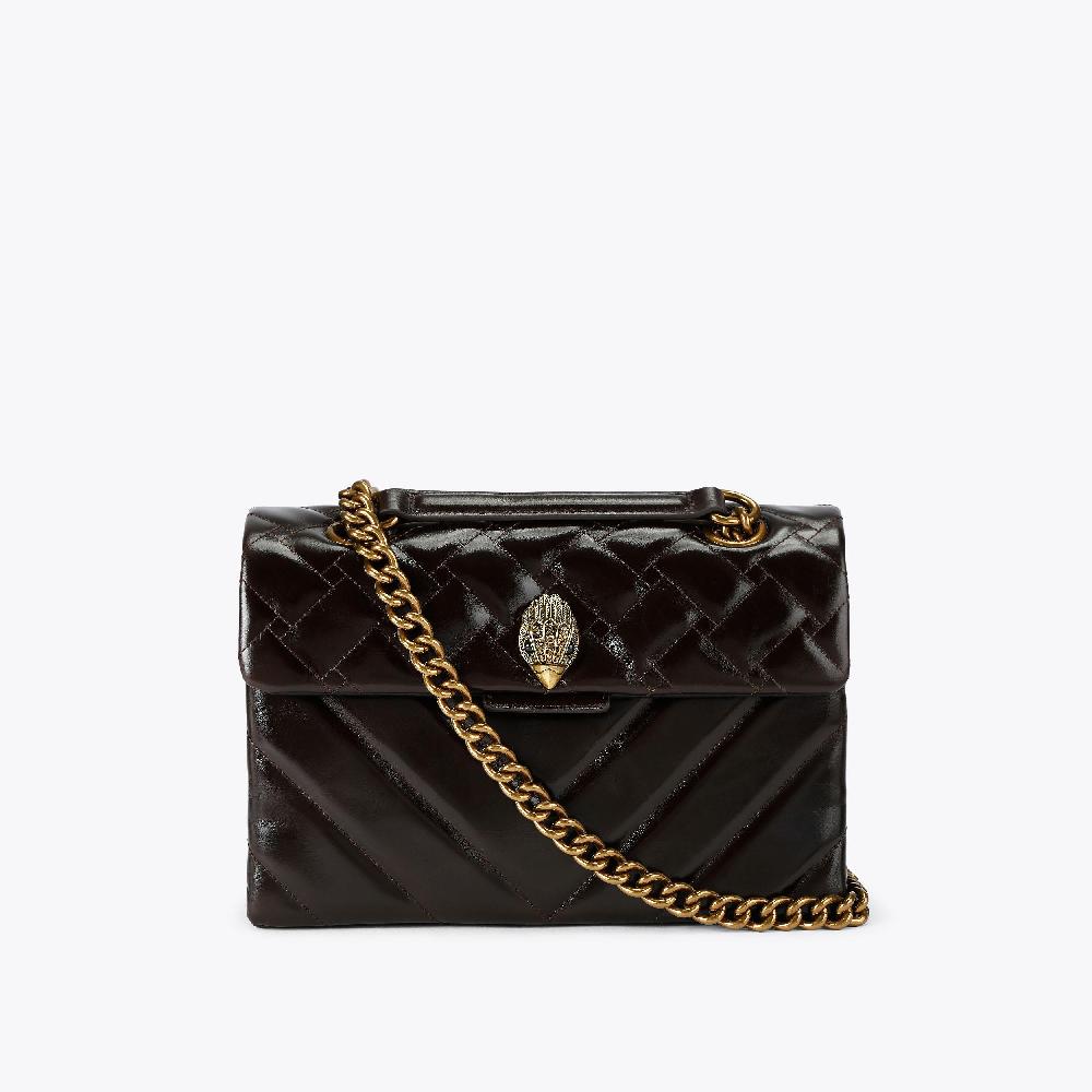 kurt geiger leather kensington bag