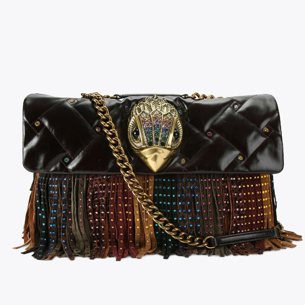 kurt geiger macro kensington fringe bag