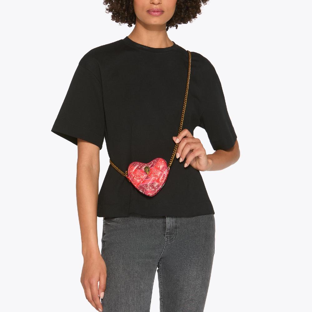 Kurt Geiger Micro Heart Cross Body Bag