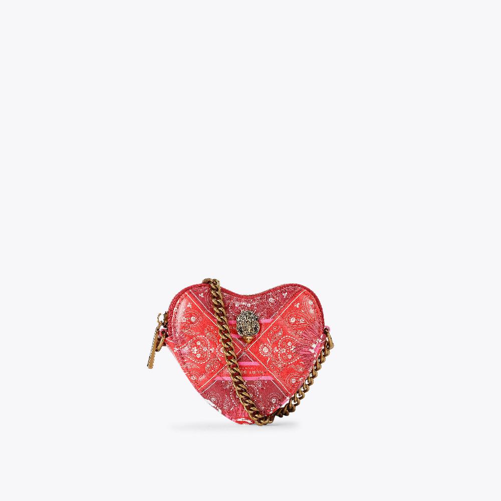 kurt geiger micro heart cross body bag