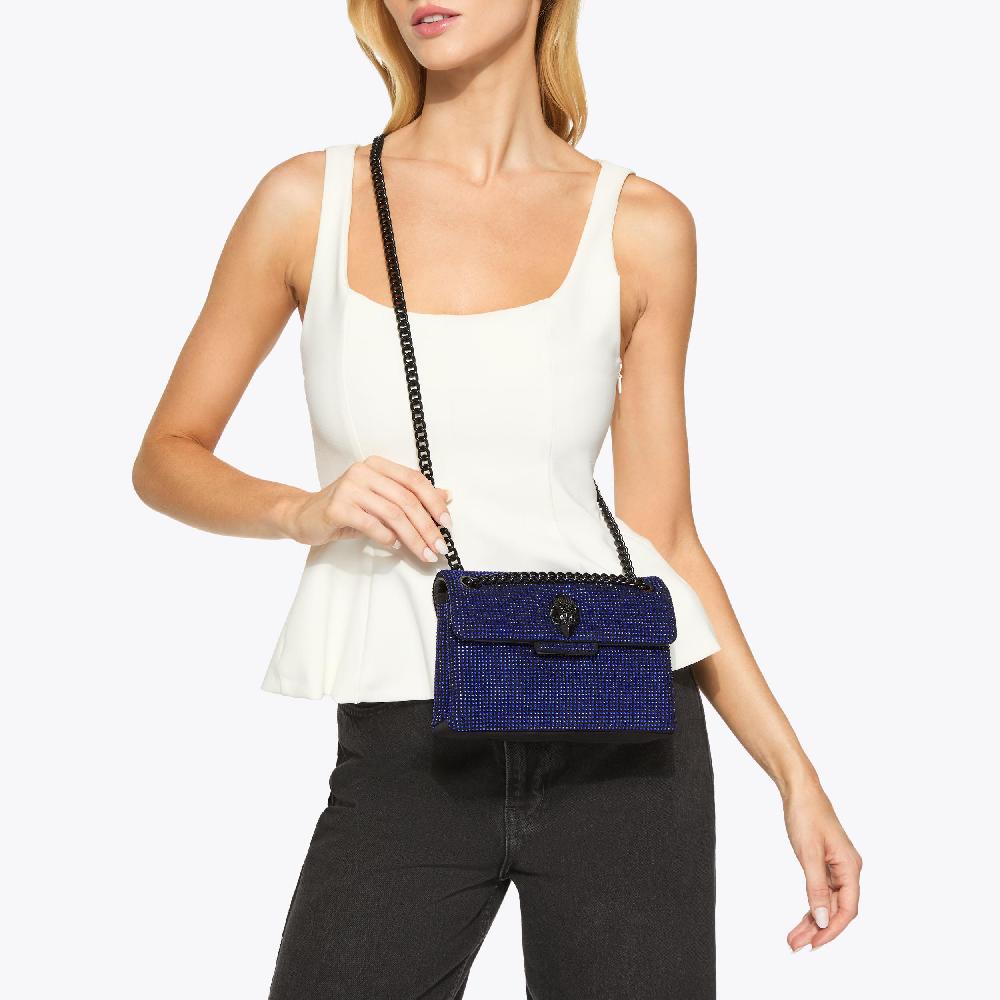 Kurt Geiger Mini Fabric Drench Kensington Bag