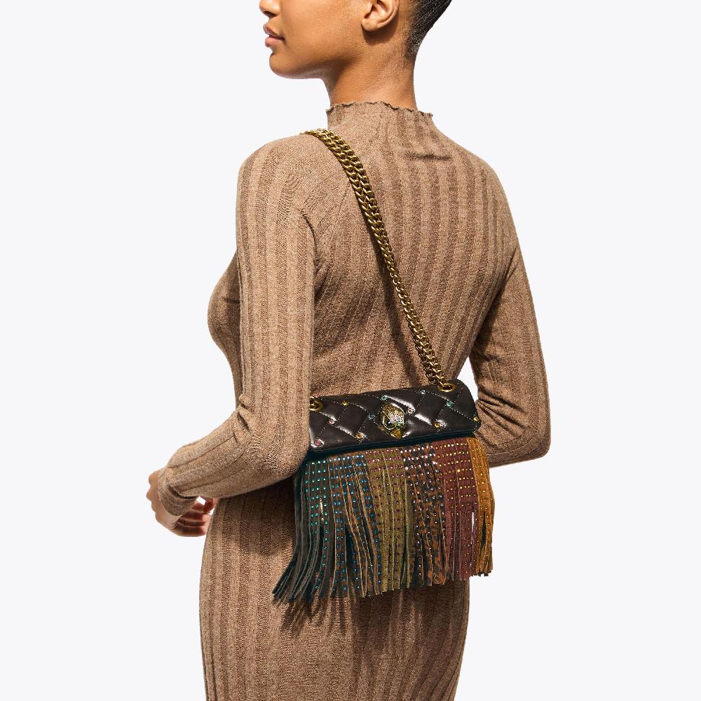 Kurt Geiger Mini Kensington Fringe Bag
