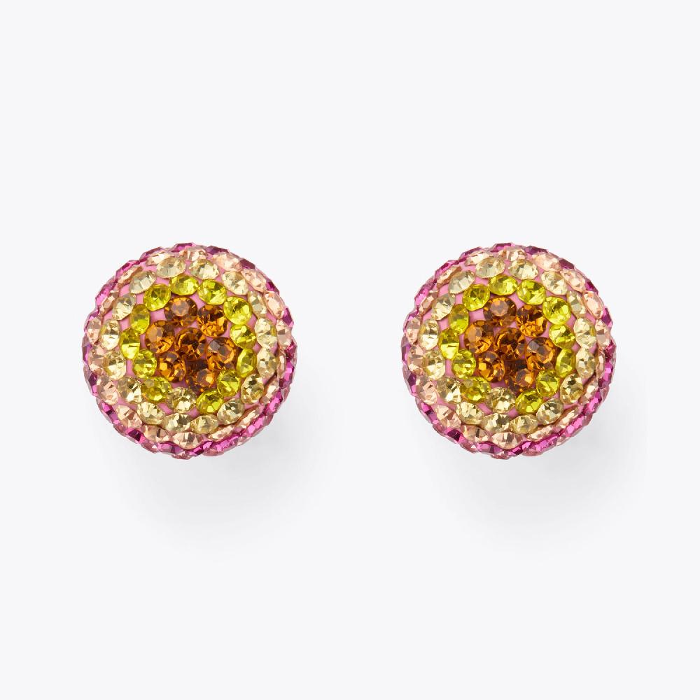 Kurt Geiger Pave Bubble Stud Earrings