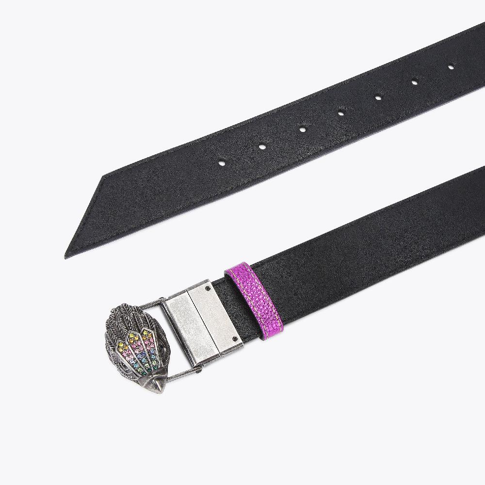 Kurt Geiger Reversible Eagle Belt