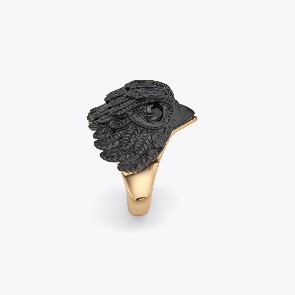 Kurt Geiger Small Pave Eagle Ring
