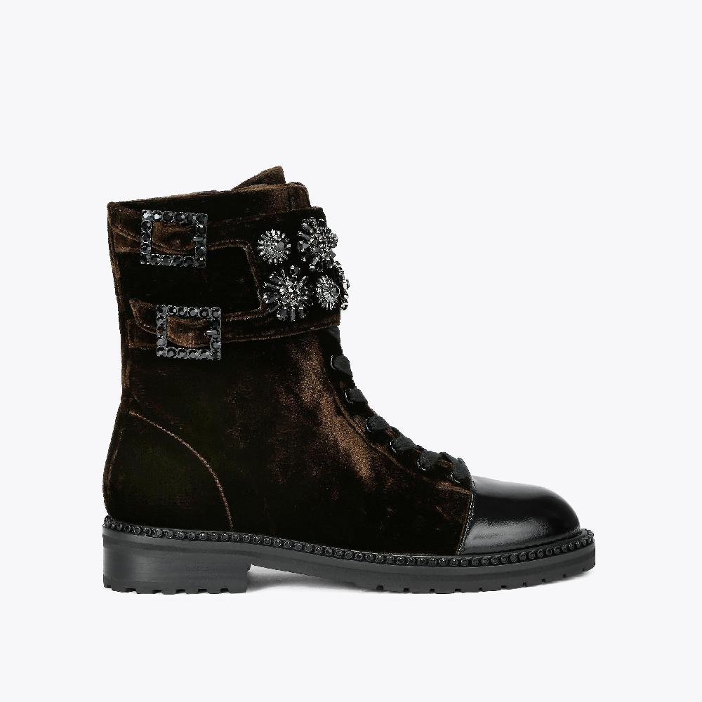 kurt geiger stoop combat boot