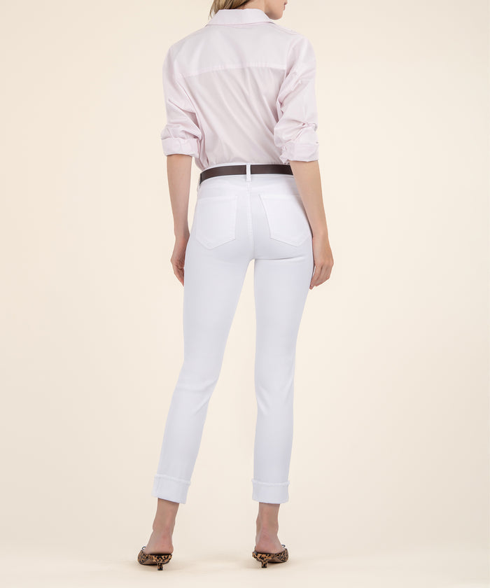 Kut From The Kloth Amy Front Seam Crop Straight Leg