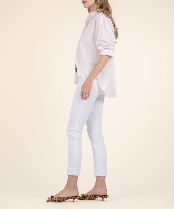 Kut From The Kloth Amy Front Seam Crop Straight Leg