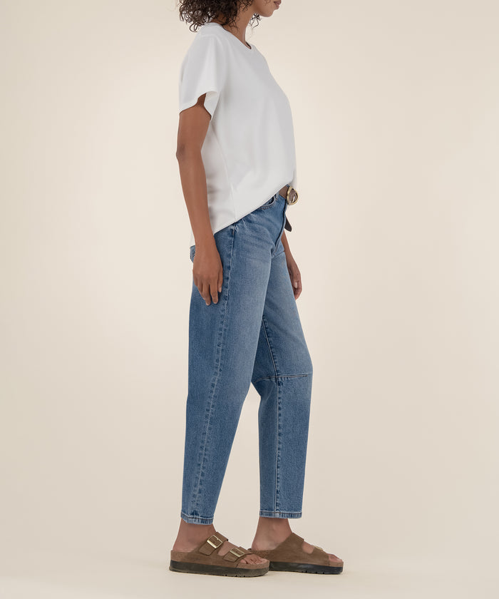 Kut From The Kloth Ashley High Rise Slouchy Barrel Straight Leg