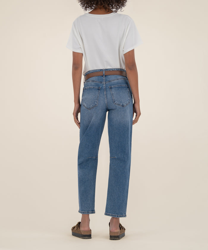 Kut From The Kloth Ashley High Rise Slouchy Barrel Straight Leg
