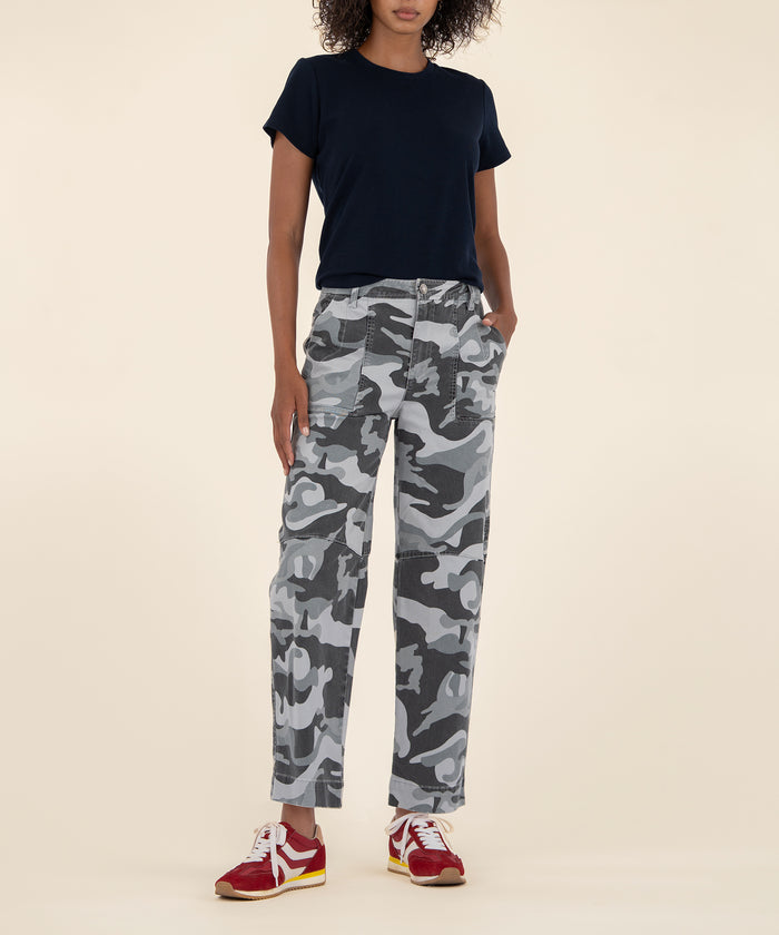 kut from the kloth Ashton High Rise Barrel Leg Exclusive