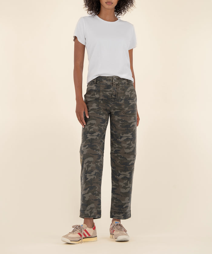 kut from the kloth Ashton High Rise Wide Barrel Leg Exclusive