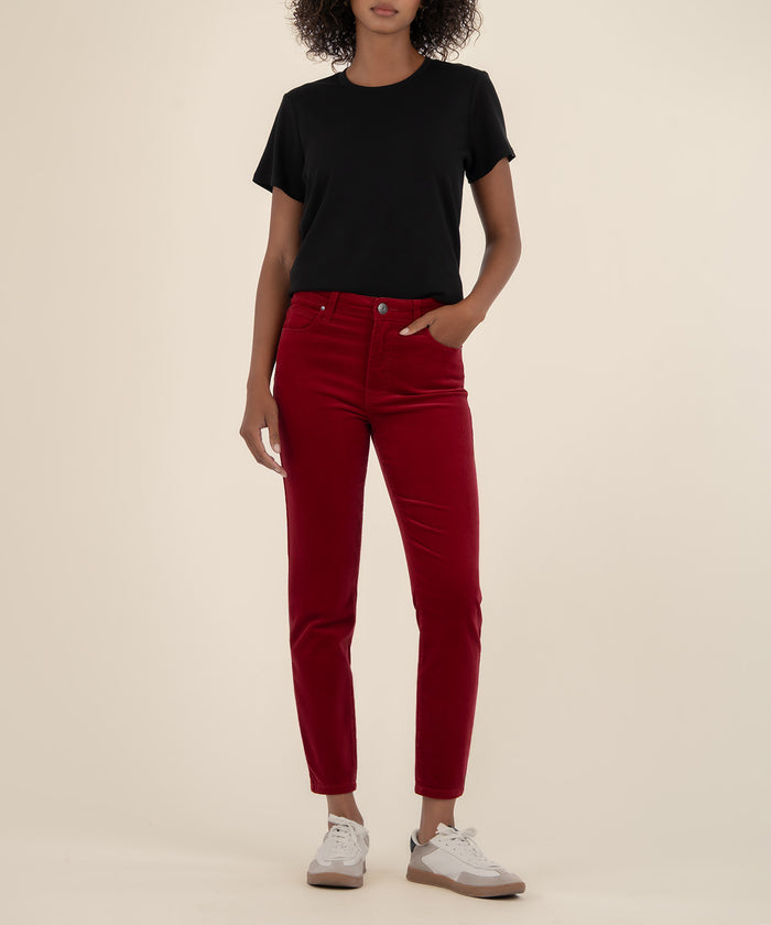 kut from the kloth Charlize Corduroy High Rise Cigarette Leg