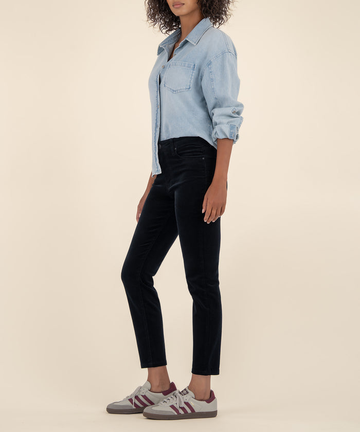 Kut From The Kloth Charlize Corduroy High Rise Cigarette Leg