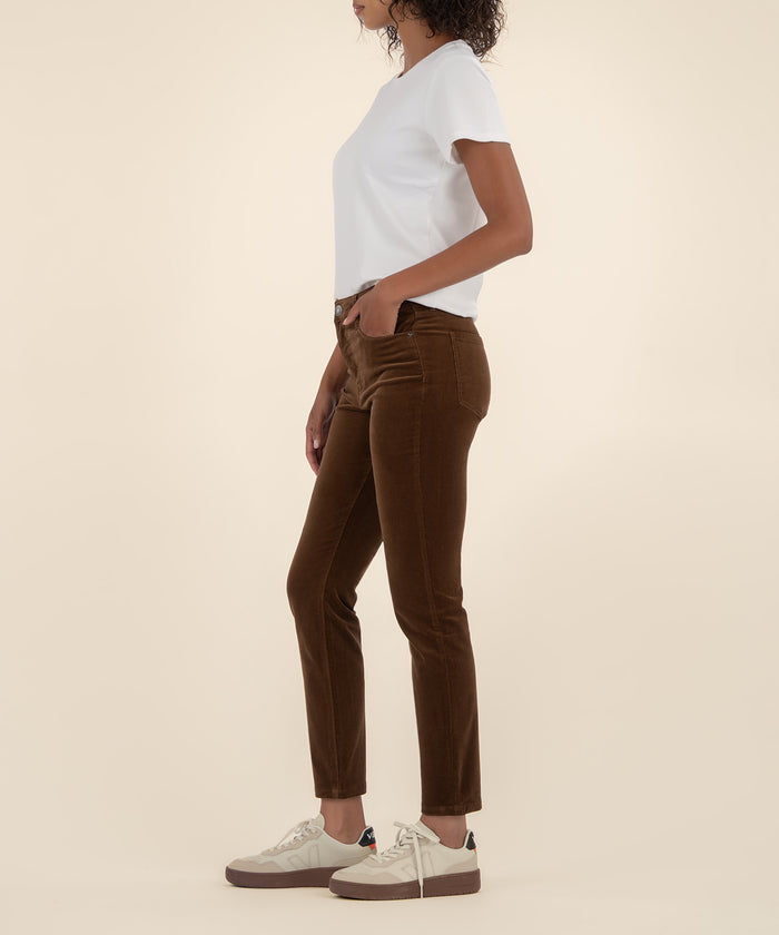 Kut From The Kloth Charlize Corduroy High Rise Cigarette Leg