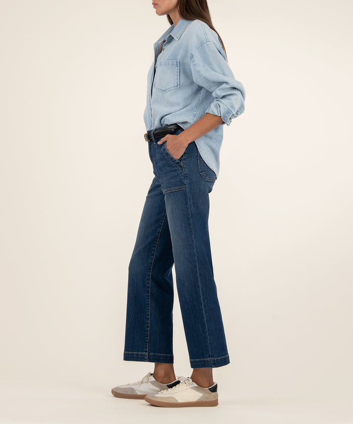 Kut From The Kloth Charlotte High Rise Wide Leg Pant