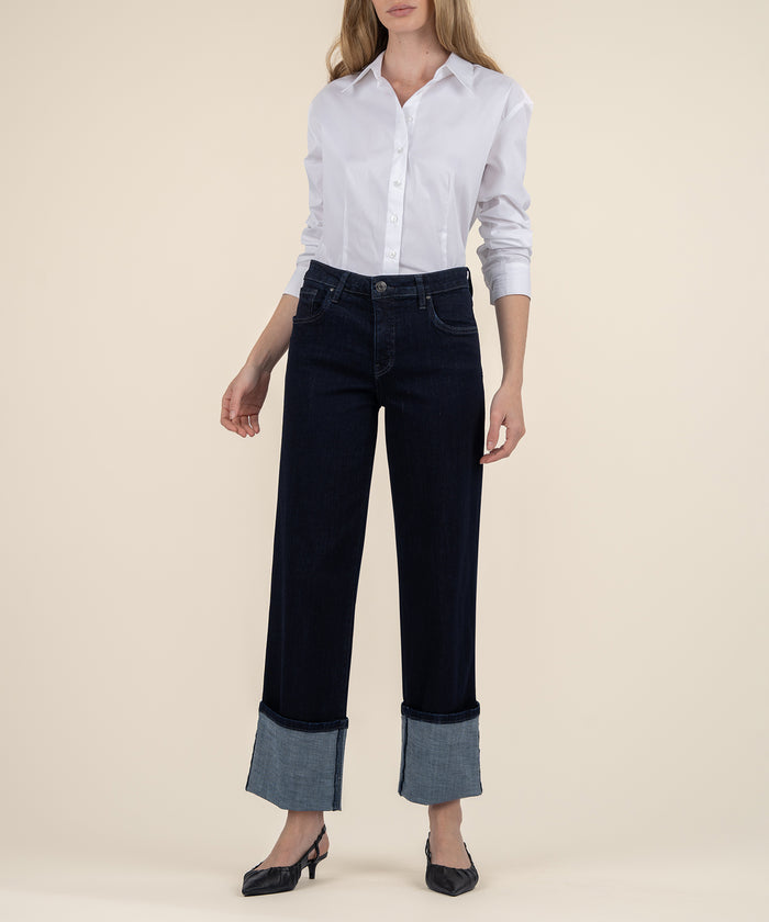 Kut From The Kloth Charlotte High Rise Wide Leg Petite