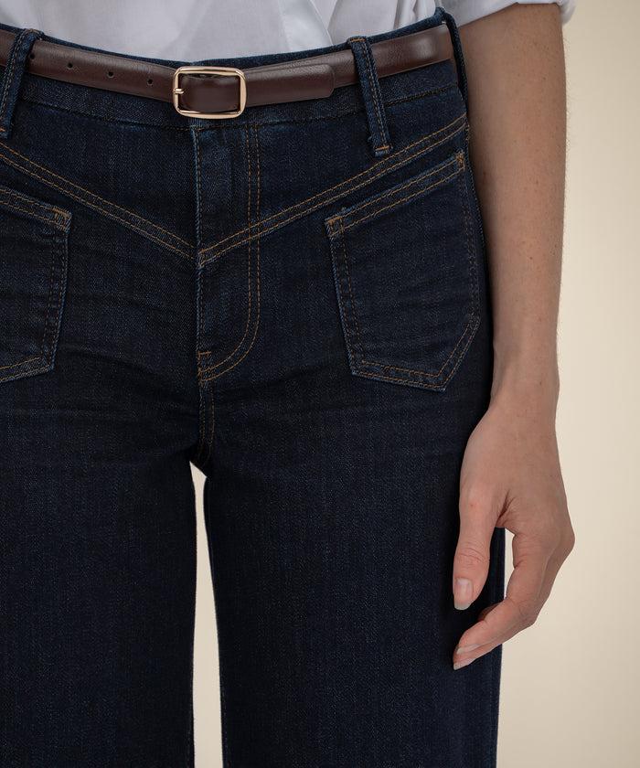 Kut From The Kloth Charlotte High Rise Wide Leg Petite