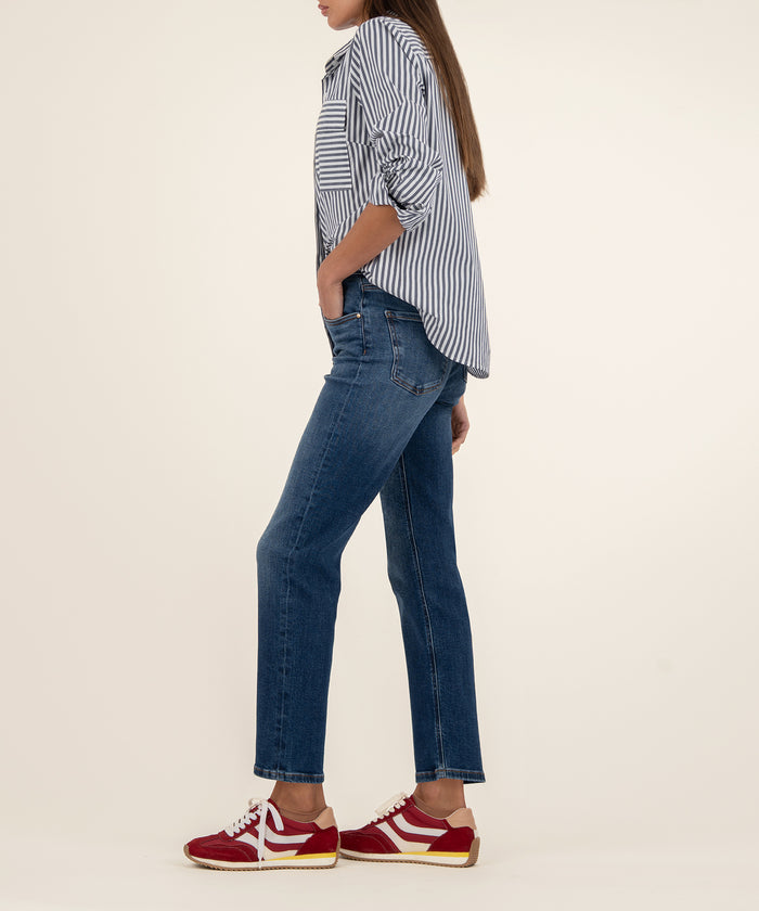 Kut From The Kloth Elizabeth High Rise Straight Leg Pant