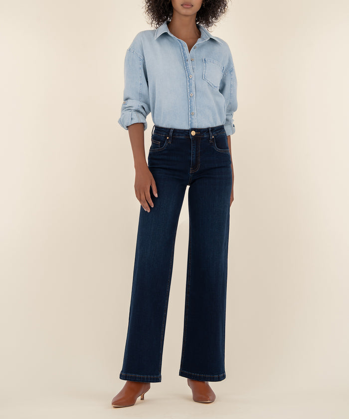 kut from the kloth Jean High Rise Wide Leg Exclusive