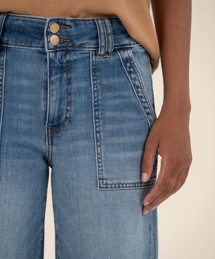 Kut From The Kloth Jodi High Rise Wide Straight Leg